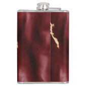 深いレッドサウスウエストコウィド フラスク (裏面)