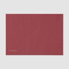 深いレッドデカップマッチング 薄葉紙