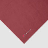 深いレッドデカップマッチング 薄葉紙 (詳細)