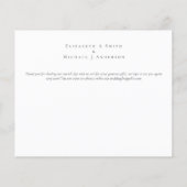 深いレッドネイビーフローラユーカリプトゥスグリーン結婚リー (裏面)