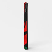 深いレッドローズ Case-Mate iPhoneケース (裏面/左)