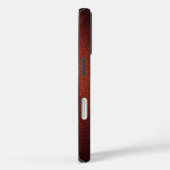 深いレッド金属組織 Case-Mate iPhoneケース (裏面 / 右)