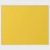 深いレモン ラッピングペーパー (フラット)