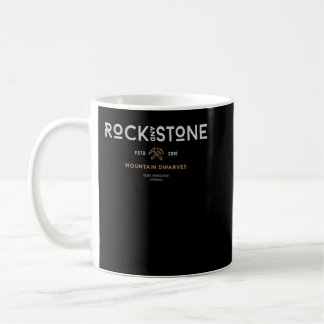 深いロックギャラクティックロックアンドストーンホワイトクラシックT コーヒーマグカップ