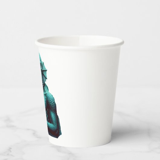 深いワン 紙コップ (左)