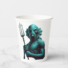 深いワン 紙コップ