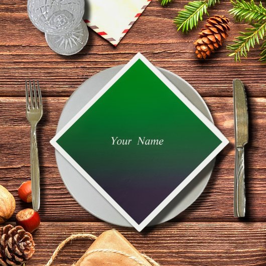 深い一時勾配 スタンダードカクテルナプキン