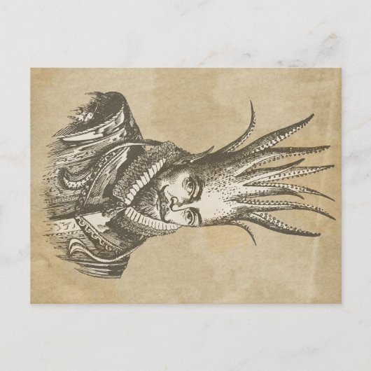 「深い主」 ポストカード (正面)