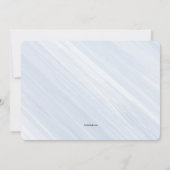 深い信仰写真宗教招待状 招待状 (裏面)