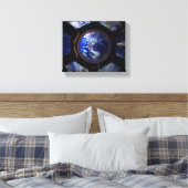 深い偽 キャンバスプリント (インサイチュ (寝室))