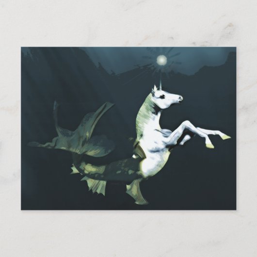 深い入り海はがき ポストカード (正面)