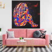 深い入考え キャンバスプリント (インサイチュ (リビング))