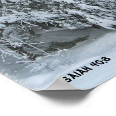 深い冬キリスト教ポスター ポスター (角)