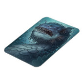 深い参照ドラゴンマグネットbyケレム・ベイト マグネット (左側)