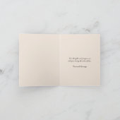 深い哀悼の意を込めたカード サンキューカード (内部)