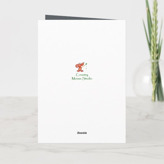 深い哀悼の意を込めて 美しい芍薬の庭の花 カード (裏面)