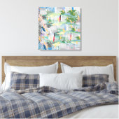 深い土類鉱物 キャンバスプリント (インサイチュ (寝室))