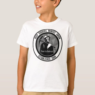 深い坑夫抗夫連合2009基岩に Tシャツ
