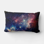 深い宇宙コスミックアート ランバークッション (裏面)