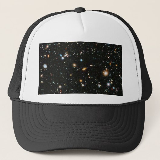 深い宇宙スターと銀河系 キャップ (正面)