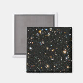 深い宇宙スターと銀河系 マグネット (正面/裏面)