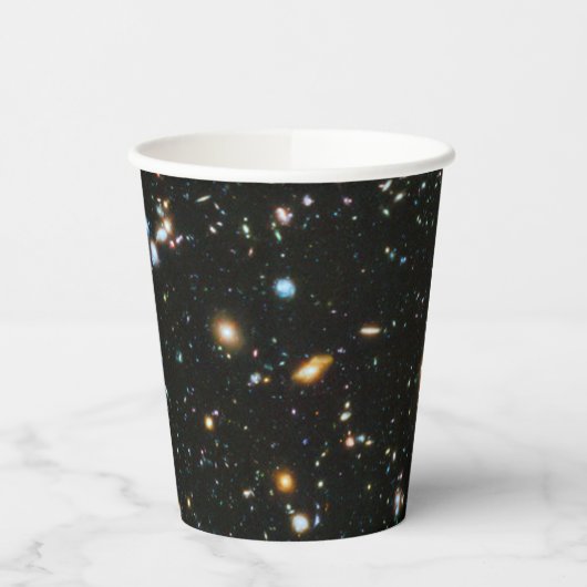 深い宇宙スターと銀河系 紙コップ (左)