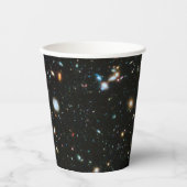 深い宇宙スターと銀河系 紙コップ (正面)