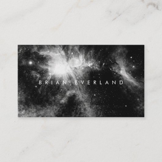 深い宇宙スターアーティストプロフィール連絡予定 予約カード (正面)