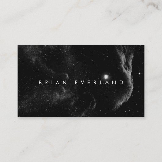 深い宇宙スターアーティストプロフィ連絡ール 予約カード (正面)