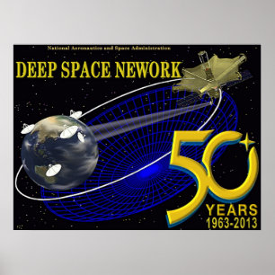 深い宇宙ネットワーク50周年記念 ポスター