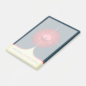 深い宇宙原子時計ポスター、赤バージョン。 ポストイット (アングル)