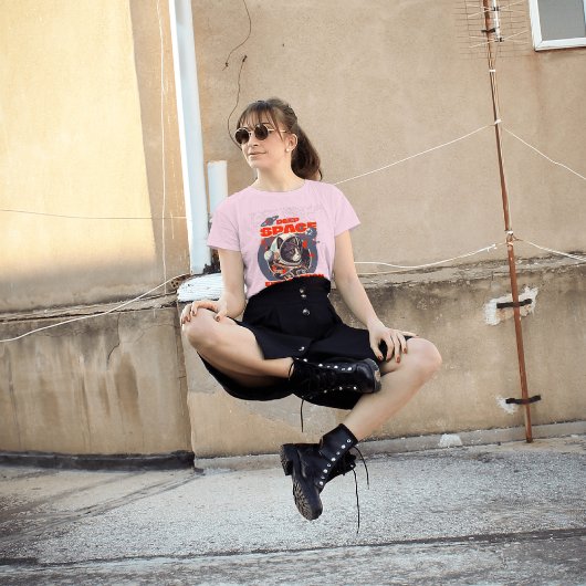 深い宇宙探査猫宇宙飛行士 Tシャツ