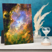 深い宇宙星雲 フォトプラーク (側面)