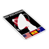 深い宇宙追跡ネットワーク マグネット (右側)