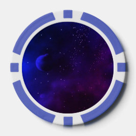 深い宇宙 ポーカーチップ