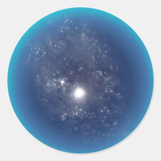 深い宇宙 ラウンドシール (正面)