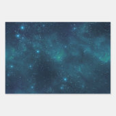 深い宇宙 ラッピングペーパーシート (正面3)
