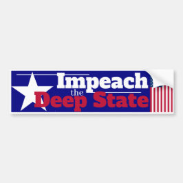 深い州バンパーステッカーを弾劾 バンパーステッカー