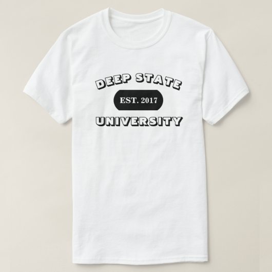 深い州大学EST. 2017 Tシャツ (デザイン正面)