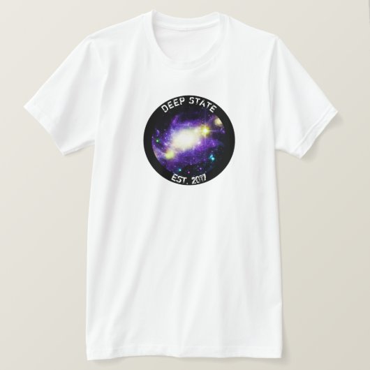 深い州EST. 2017 Tシャツ (デザイン正面)