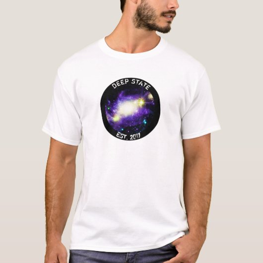 深い州EST. 2017 Tシャツ (正面)