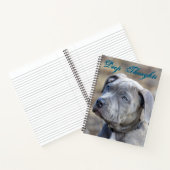 深い思考フルサイズノートブック – カスタマイズ可能 ノートブック (内部)