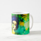 深い思考 コーヒーマグカップ (正面右)