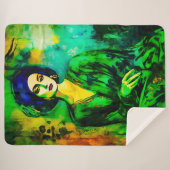 深い思考 シェルパブランケット (正面(横))