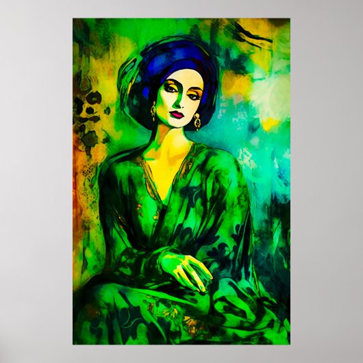 深い思考 ポスター (正面)