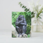 深い思考 ポストカード (スタンド正面)