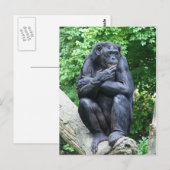 深い思考 ポストカード (正面/裏面)