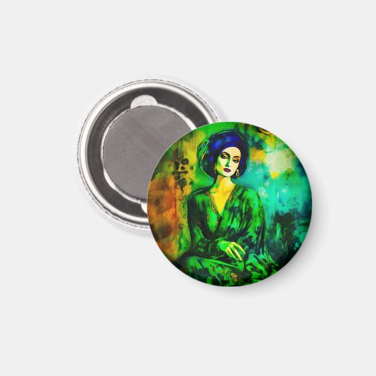 深い思考 マグネット (正面/裏面)