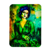 深い思考 マグネット (縦)