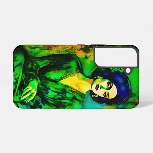 深い思考 SAMSUNG GALAXYケース (裏面横)